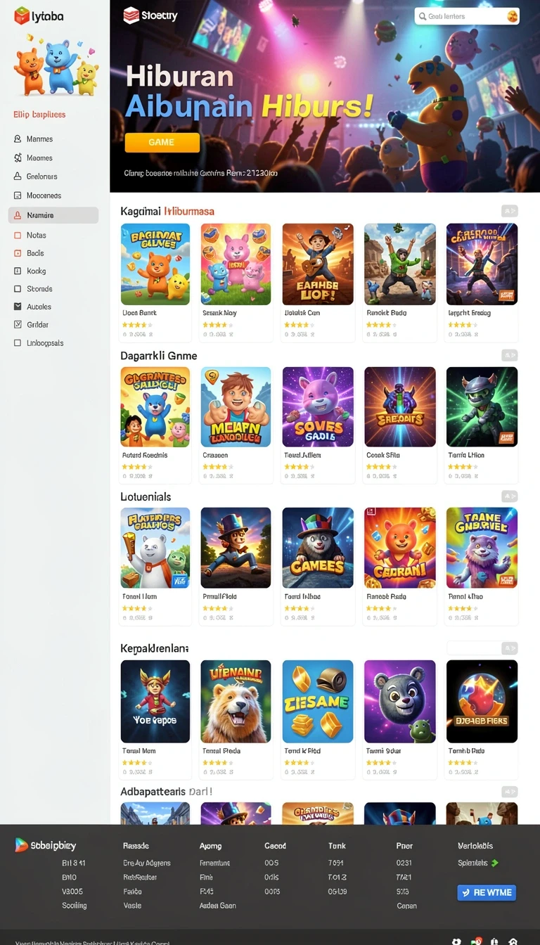 Beragam pilihan permainan menarik dalam aplikasi Download raja288 APK untuk Android.