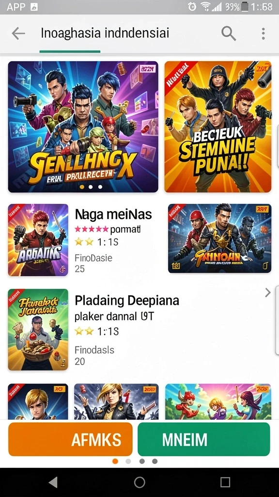 Beragam pilihan permainan menarik dalam aplikasi Download god77 APK untuk Android.