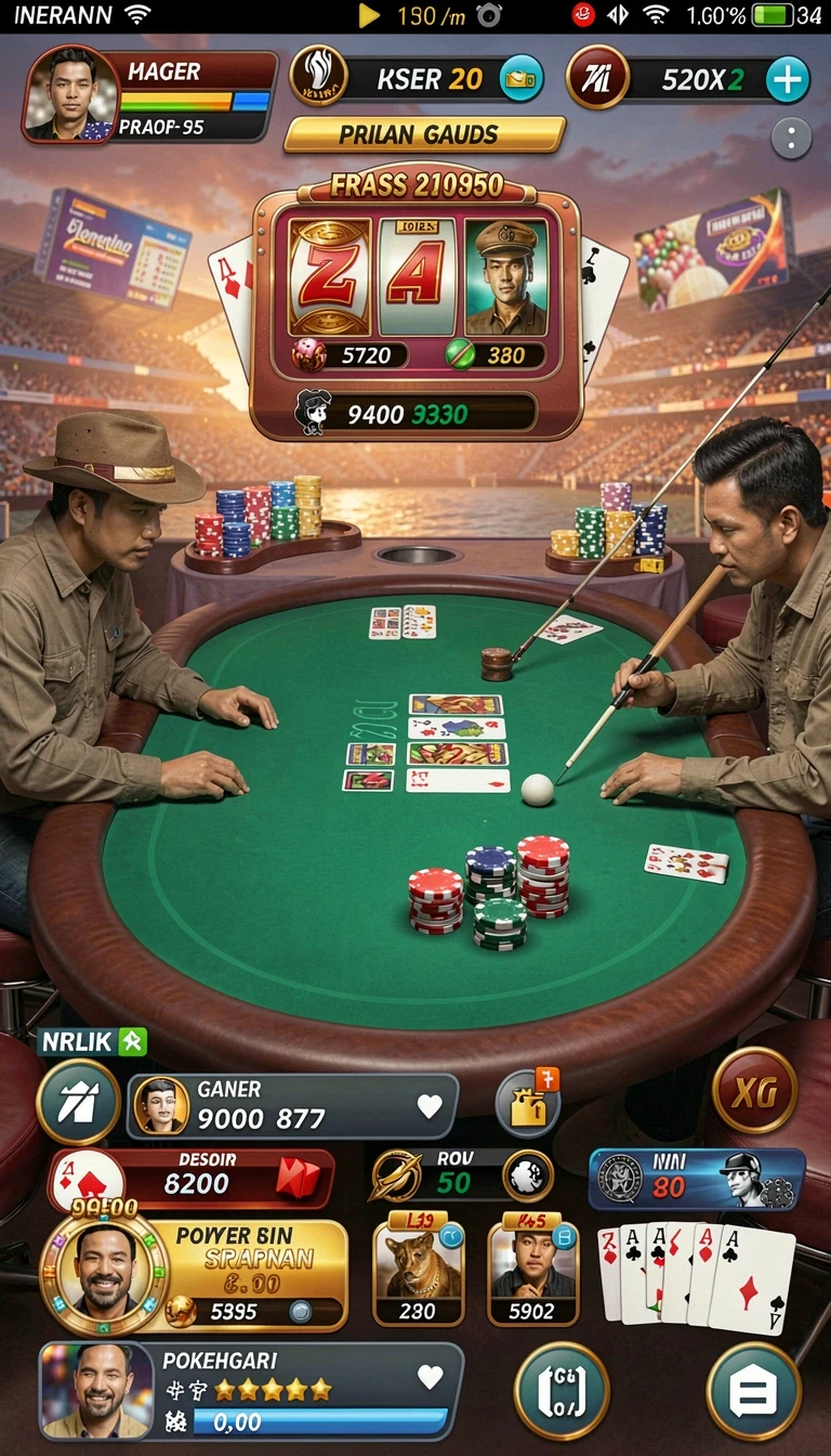 Beragam pilihan permainan menarik dalam aplikasi Download pesgslot APK untuk Android.